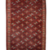 Handmade antique Turkmen Yomud rug 6.4' x 10.9' ( 195cm x 333cm ) 1880s - 1C310