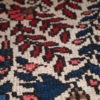 Handmade vintage Persian Malayer rug 4.2' x 6.4' ( 130cm x 195cm ) 1950 - 1C314