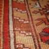 Handmade antique prayer Turkish Melas rug 4' x 6.3' ( 123cm x 192cm) 1920s - 1C316