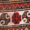 Handmade antique prayer Turkish Melas rug 4' x 6.3' ( 123cm x 192cm) 1920s - 1C316