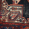Handmade antique Persian Hamadan rug 3.9' x 5.9' ( 120cm x 180cm ) 1920s - 1C321