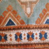 Handmade vintage Caucasian Kazak rug 4.2' x 5.6' ( 130cm x 170cm ) 1970 - 1C324