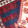 Handmade vintage Turkish Anatolian rug 2.8' x 4.7' ( 87cm x 145cm ) 1970s - 1C325