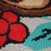 Handmade antique American hooked rug 2,2' x 4,4' ( 67cm x 135cm ) 1930 - 1C341 Handmade antique American hooked rug 2,2' x 4,4' ( 67cm x 135cm ) 1930 - 1C341