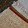Handmade vintage Persian Gabbeh rug 4.6' x 7' ( 140cm x 215cm ) 1960 - 1C344