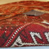 Handmade antique prayer Afghan Adraskand rug 2,7' x 3,7' ( 82cm x 115cm ) 1920 - 1C346