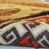 Handmade vintage Mongolian rug 2,9' x 5,2' ( 90cm x 160cm ) 1970 - 1C349