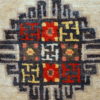 Handmade vintage Mongolian rug 2,9' x 5,2' ( 90cm x 160cm ) 1970 - 1C349