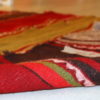 Handmade vintage Persian Ardabil kilim runner 2.6' x 9.5' ( 80cm x 290cm ) 1950s - 1C355