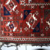 Handmade antique Afghan Baluch rug 3.3' x 5.6' ( 100cm x 170cm ) 1920s - 1C357