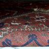 Handmade antique Afghan Baluch rug 3.3' x 5.6' ( 100cm x 170cm ) 1920s - 1C357