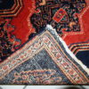 Handmade antique Persian pair of Senneh rugs 1.7' x 2.6' ( 52cm x 80cm ) 1920s - 1C359