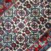 Handmade vintage Indian Agra rug 2.3' x 4.5' ( 70cm x 137cm ) 1970s - 1C377