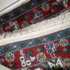Handmade vintage Indian Agra rug 2.3' x 4.5' ( 70cm x 137cm ) 1970s - 1C377