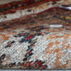 Handmade vintage Persian Hamadan runner 2.6' x 6.8' ( 80cm x 207cm ) 1960s - 1C378