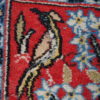 Handmade vintage Persian Tabriz mat 1.5' x 1.7' ( 46cm x 54cm ) 1950s - 1C383