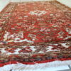 Handmade vintage Persian Hamadan rug 2.4' x 4.3' ( 75cm x 132cm ) 1970s - 1C387