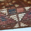 Handmade antique collectible Persian Kurdish horse tail decoration 0.5' x 2.7' (17cm x 82cm ) 1920s - 1C395