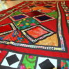 Handmade vintage Uzbek Suzani patchwork 4,2' x 7,4' ( 129cm x 227cm ) 1960 - 1C46