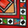 Handmade vintage Uzbek Suzani patchwork 4,2' x 7,4' ( 129cm x 227cm ) 1960 - 1C46