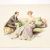 Serie of 4 engravings : "Galante Scenes 1900 " by A. WALDEMAR Serie of 4 engravings : "Galante Scenes 1900 " by A. WALDEMAR