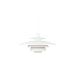Danish vintage pendant lamp Sofie by Kurt Wiborg, Jeka, 1980s