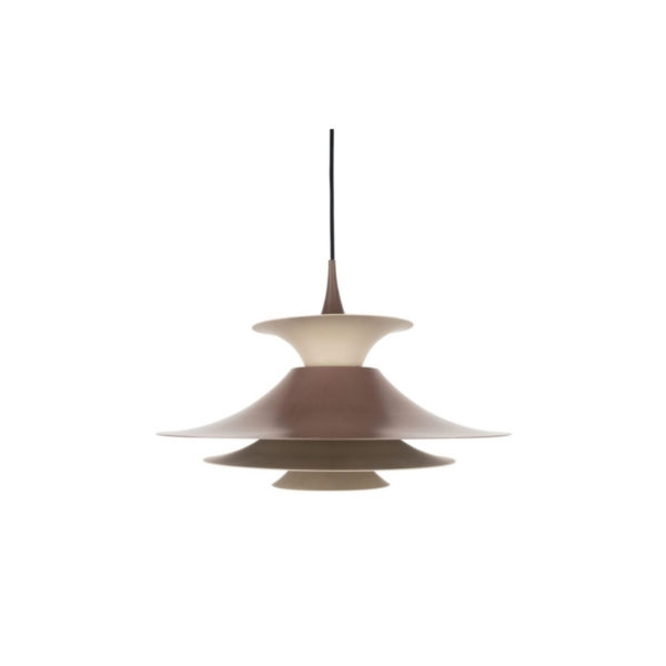 Danish vintage pendant lamp Radius by Erik Balslev, Fog og Morup, Denmark, 1977