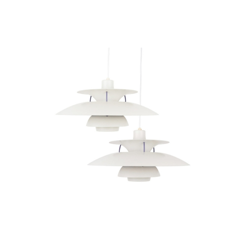 Vintage PH 5 pendant lamp by Poul Henningsen for Louis Poulsen, Denmark 1958