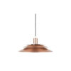 Danish vintage pendant lamp Delta by Kurt Wiborg, Jeka, 1980s