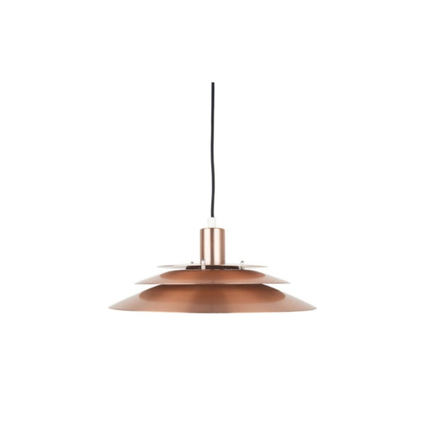 Danish vintage pendant lamp Delta by Kurt Wiborg, Jeka, 1980s