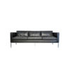 Modern 3-seater leather sofa by Kho Liang Ie for Artifort, 1980s Netherlands