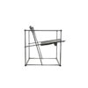 Vintage Cubic leather lounge chair by Radboud van Beekum for Pastoe Netherlands 1980s