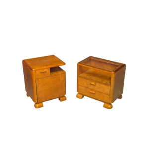 Pair of 1920's Bedside tables