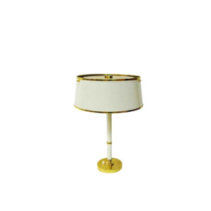 Brass and metal table lamp by Borèns Borås, 1960s Sweden