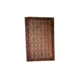 Handmade antique Indian Indo-Mahal rug 6.4' x 10' ( 195cm x 305cm ) 1930 - 1C274