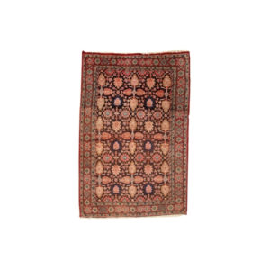 Handmade antique Persian Bidjar rug 4.4' x 6.6' ( 134cm x 202cm ) 1930 - 1C289