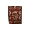 Handmade vintage Persian Bakhtiari rug 3.7' x 4.9' ( 114cm x 152cm ) 1970 - 1C315