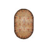 Handmade antique American hooked rug 2,8' x 4,3' ( 83cm x 131cm ) 1930 - 1C32