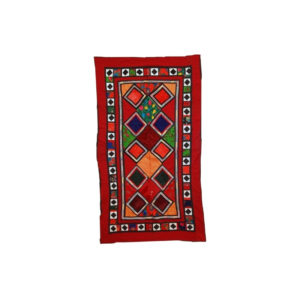 Handmade vintage Uzbek Suzani patchwork 4,2' x 7,4' ( 129cm x 227cm ) 1960 - 1C46