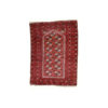 Handmade antique prayer Afghan Adraskand rug 2,7' x 3,7' ( 82cm x 115cm ) 1920 - 1C346