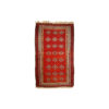 Hand made antique Uzbek Gulyam rug 3.4' x 5.5' ( 104cm x 170cm ) 1920 - 1C278