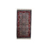 Handmade vintage Indian Agra rug 2.3' x 4.5' ( 70cm x 137cm ) 1970s - 1C377
