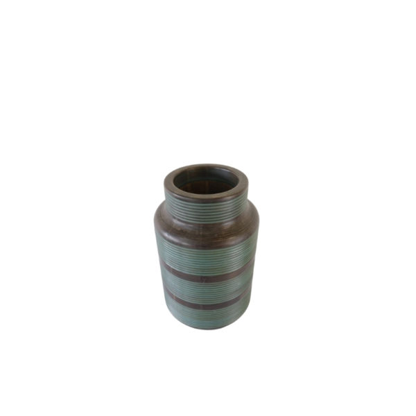 Wooden floor vase, Germany, 1980s