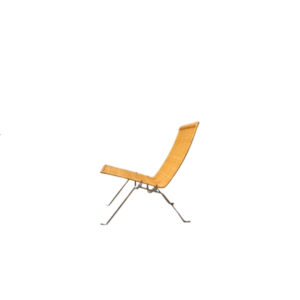 Pk22 Rattan Lounge Chair By Poul Kjærholm For Fritz Hansen