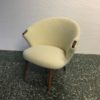 Vintage Danish Armchair in Lambswool