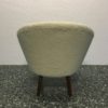 Vintage Danish Armchair in Lambswool