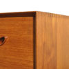 Vintage Teak vanity dresser chest of drawers by Peter Hvidt & Orla Mølgaard Nielsen for Søborg Møbelfabrik, Denmark 1950