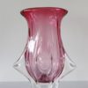 Pair of vases designed by Josef Hospodka, Chribska Glassworks, Czech Republic, 1960s