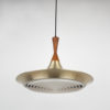 Danish vintage pendant lamp by Ejnar B. Mielby, Lyfa, 1960s
