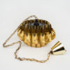 Rare brass pendant lamp by Thorsten Orrling, Hans-Agne Jakobsson, Sweden, 1960s